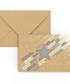 Christmas envelope Christmas Sparkles