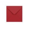 Dark Red Gummed V-Flap Envelope (140 x 140mm)