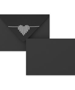 Valentine's Coloured Envelope (Heatbeat Design)
